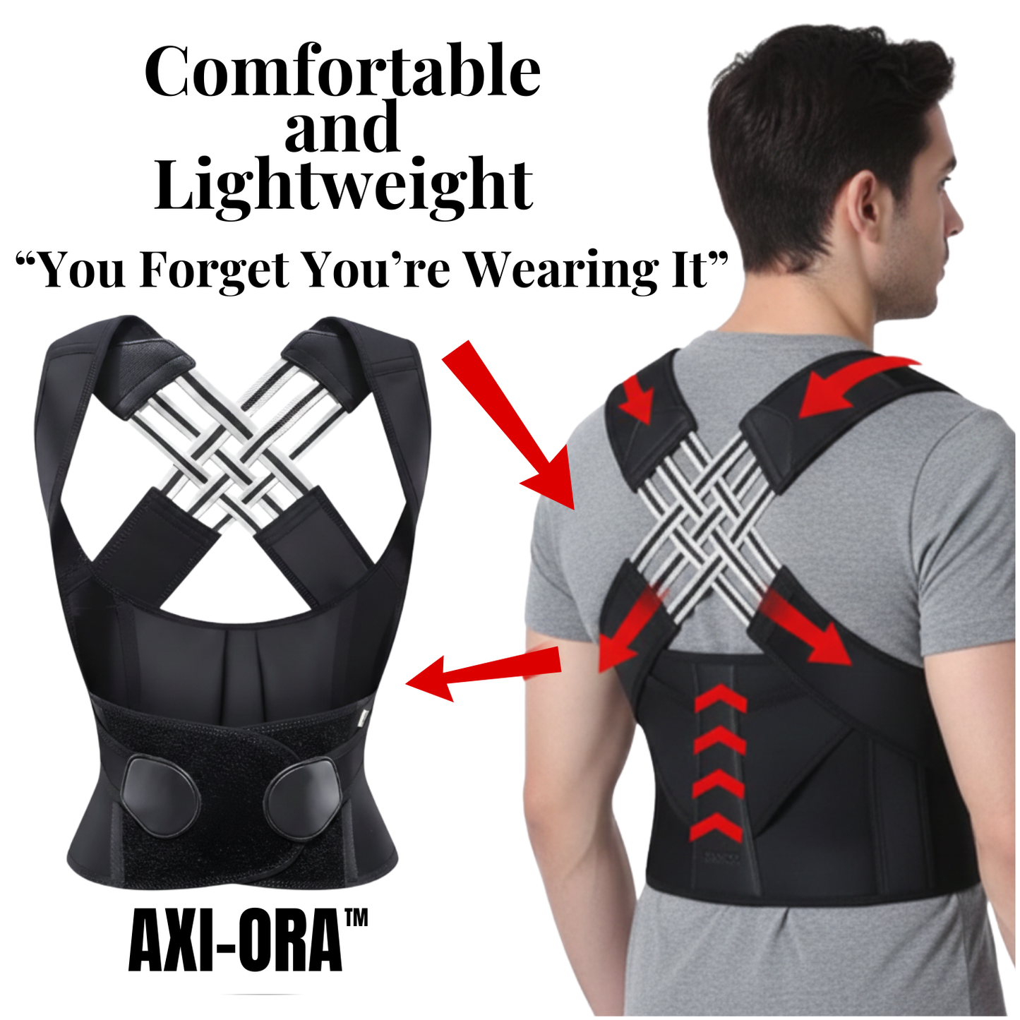 Axi-Ora™  Instant Posture Corrector